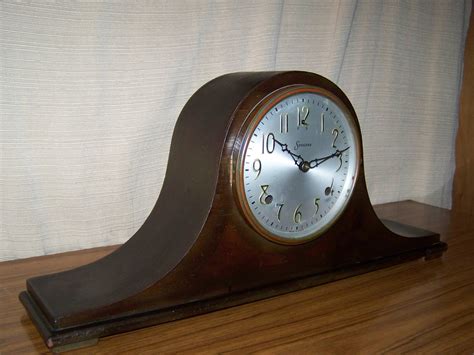 ANTIQUE VINTAGE- SESSIONS MANTLE CLOCK 21" WORKS GREAT -- Antique Price Guide Details Page