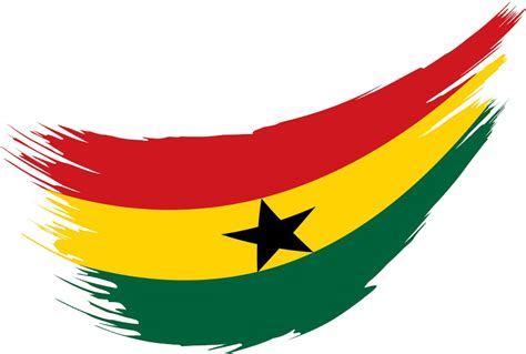 Ghana Flag PNG Isolated Image | PNG Mart