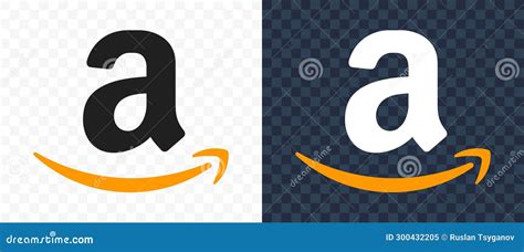 Amazon Logo. Editorial Vector Illustration Editorial Image - Illustration of market, purchase ...