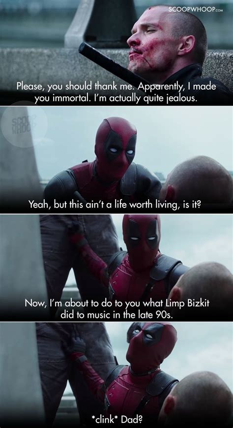 Deadpool - mast aadmi. | Deadpool quotes funny, Deadpool jokes ...