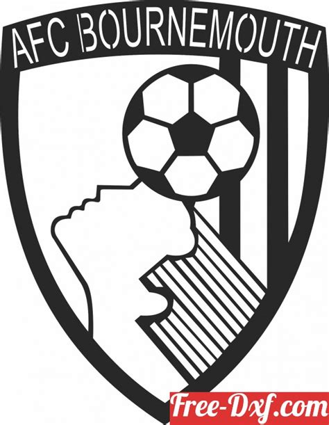 Download AFC Bournemouth Football Club logo dxf jHh83 High qualit