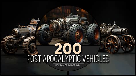 ArtStation - Post Apocalyptic Vehicles 4K Reference/Concept Images ...