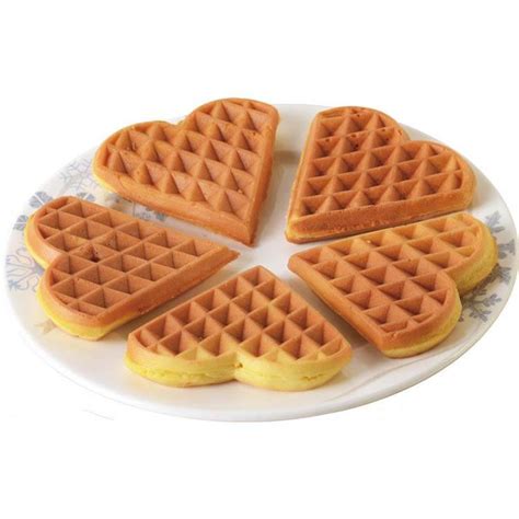 Commercial Waffle Makers Heart Shaped with Single Plate