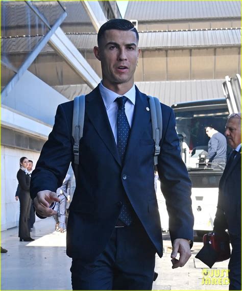 Cristiano Ronaldo Suits Up Ahead of Flight to Qatar to Attend FIFA World Cup 2022: Photo 4858653 ...