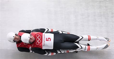 These Photos Of Double Luge Prove It's The Winter Olympics' Most Awkward Sport