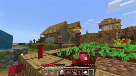 playing minecraft survival mode - YouTube