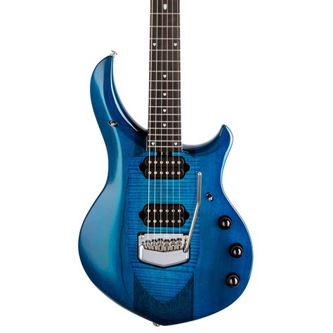 Ernie Ball Music Man John Petrucci Majesty 6 Electric Guitar Blue Honu | Musician's Friend