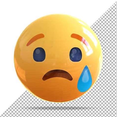 3d Emoji Png Expression With Sad Face 21391360 PNG, 50% OFF