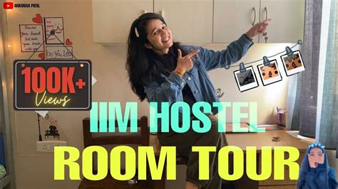 IIM Hostel Room Tour | IIM Rohtak | Ankusha Patil - YouTube