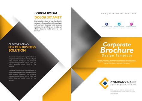 Brochure Template Printable