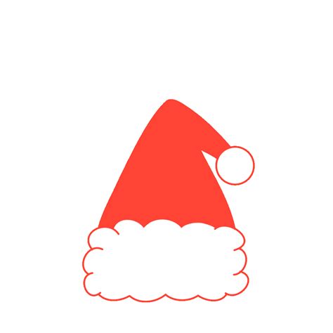 Real Santa Hat Gif