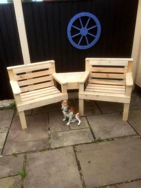 Wood Pallet Outdoor Chair and Sofa - 101 Pallets