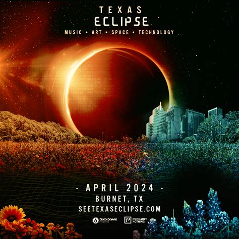 Texas Eclipse 2024 Festival Dates - Gilly Justina