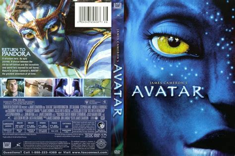 Avatar (2009) WS R1 | Movie DVD | CD Cover, DVD Cover, Front Cover