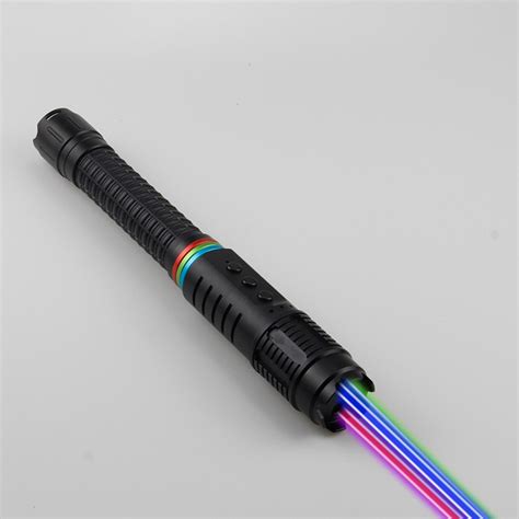 Rainbow Laser Pointer Seven Colors Pen Switch Outdoor Flashlight - $399.00 : BeamQ Laser, DFB ...