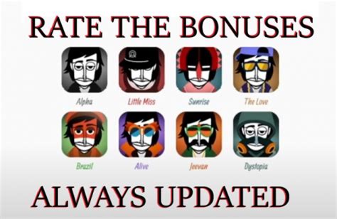 incredibox bonuses Tier List (Community Rankings) - TierMaker