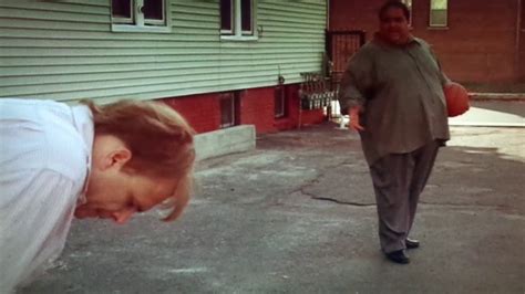 Ralphie Cifaretto and Vito playing basketball. Clip from Sopranos ...