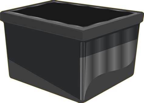Free vector graphic: Container, Black, Box, Empty - Free Image on Pixabay - 304534