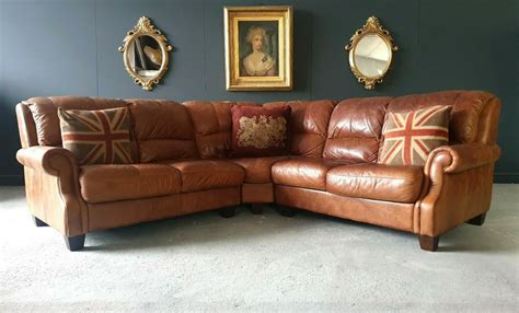 Leather Chesterfield Corner Sofa | Chesterfield corner sofa, Leather ...