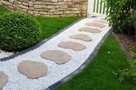 29 Cool White Gravel Decorative Ideas - Amazing DIY, Interior & Home Design