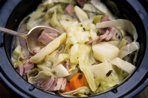 How to Cook Ham & Cabbage in a Slow Cooker | Livestrong.com | Ham and ...