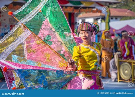 Beauty Young Lady of Shan or Tai Yai Ethnic Group Living in Parts of Myanmar and Thailand in ...