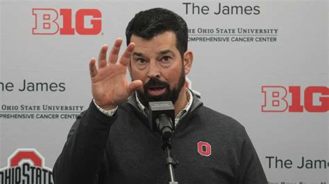 Ohio State Football Head Coach Ryan Day Press Conference vs Georgia ...