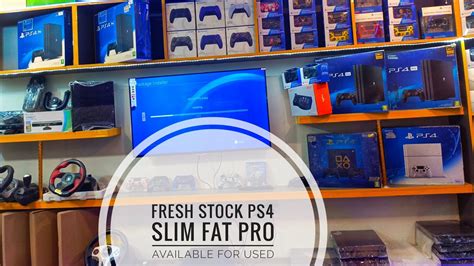 Ps4 Slim Fat Pro Used Available Exchange Rental Service New Used Ps5 ...