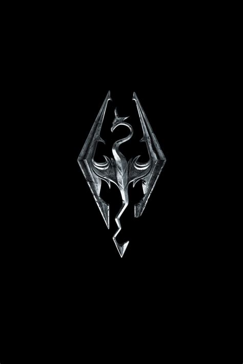 Skyrim Logo Wallpaper - WallpaperSafari