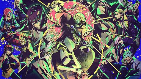 Jojo Bizarre Adventure Golden Wind Wallpaper