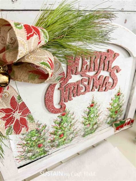 Christmas Decoupage Ideas We Love to Make – Sustain My Craft Habit