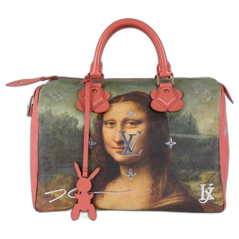 Economical Pick Louis Vuitton Jeff Koons Da Vinci Print Speedy 30 ...