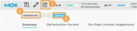 Check Page Optimization with MozBar Premium Features - Moz