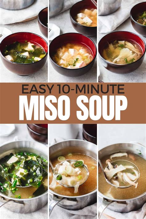 Miso soup – Artofit