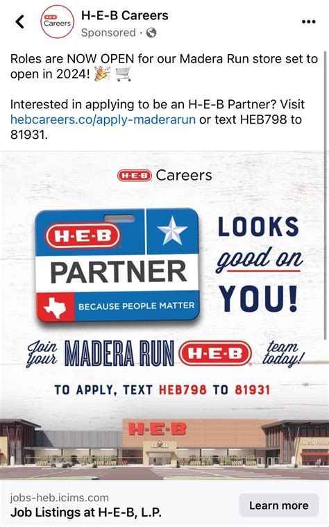 New HEB in Groves is hiring