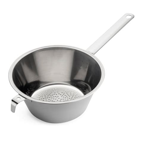 Stainless Steel Colander with a Long Handle | Manufactum