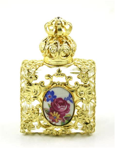 Perfume Bottles Jeweled Filigree, Vintage, Victorian Designs