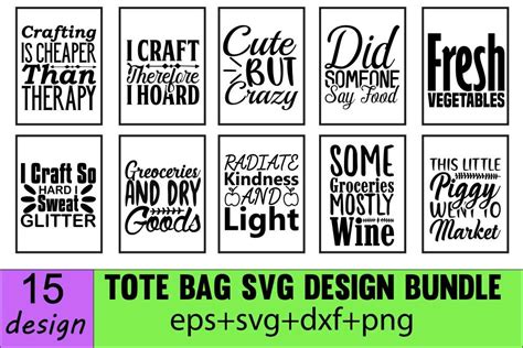 Tote Bag Quotes Designs Bundle Graphic by biplobe roy · Creative Fabrica