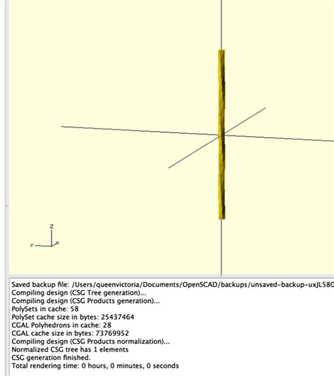 3d - OpenSCAD beginner: help on making a curved object - Stack Overflow
