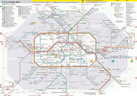 U-Bahn Berlin - Deutschland größtes U-Bahnnetz - Infowurm