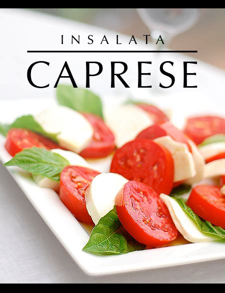 Insalata Caprese - ChinDeep