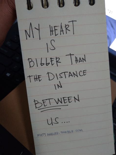 Long Distance Love Letters on Tumblr