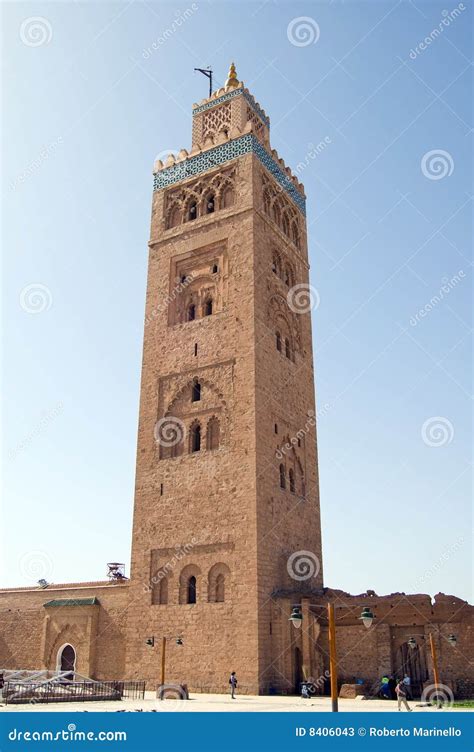 Marrakesh Koutoubia Minaret Editorial Stock Photo - Image of koutoubia ...