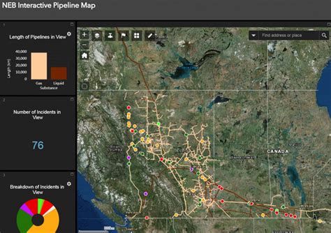 Interactive Pipeline Map