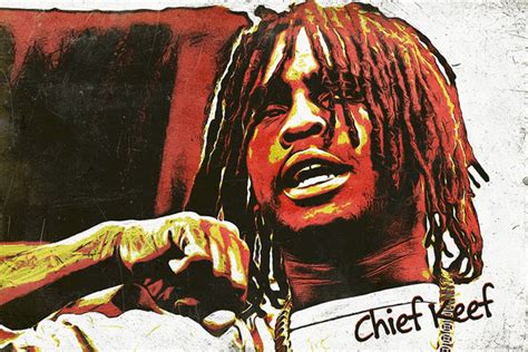 Chief Keef Fan Art Poster – My Hot Posters