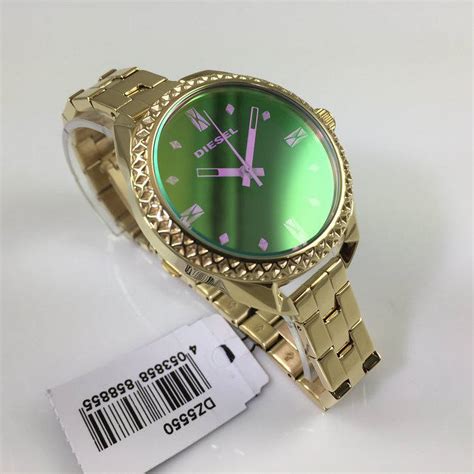 Women's Diesel Shawty Gold Tone Stainless Steel Watch DZ5550