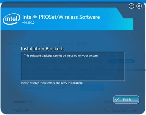 Intel® PROSet/Wireless Software and Drivers for Windows® 10 version 20 ...