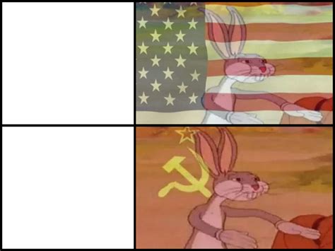 Pembuat Meme bugs bunny communist usa flags