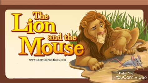 The lion and the mouse #lion #mouse #storiesforkids - YouTube