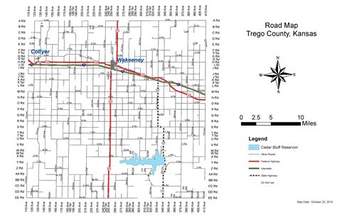 County Maps | Trego County, KS